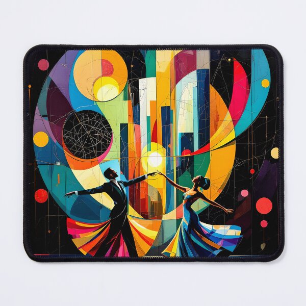 Item preview, Fluid Geometry of Nightfall Dance designed and sold by Jlbcartgallery.
