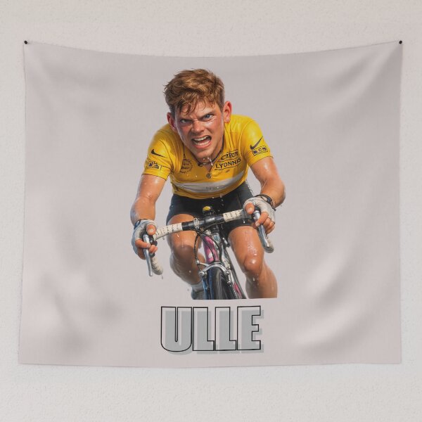 Item preview, Jan Ullrich “ULLE” – Tour de France Legend | Yellow Jersey Vibes designed and sold by malero-design.