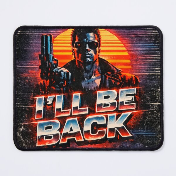 Item preview, Retro VHS Sci-Fi “I’ll Be Back” designed and sold by Vexel - Digital Armor.