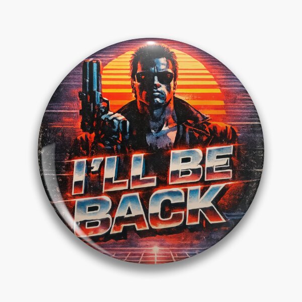Item preview, Retro VHS Sci-Fi “I’ll Be Back” designed and sold by Vexel - Digital Armor.