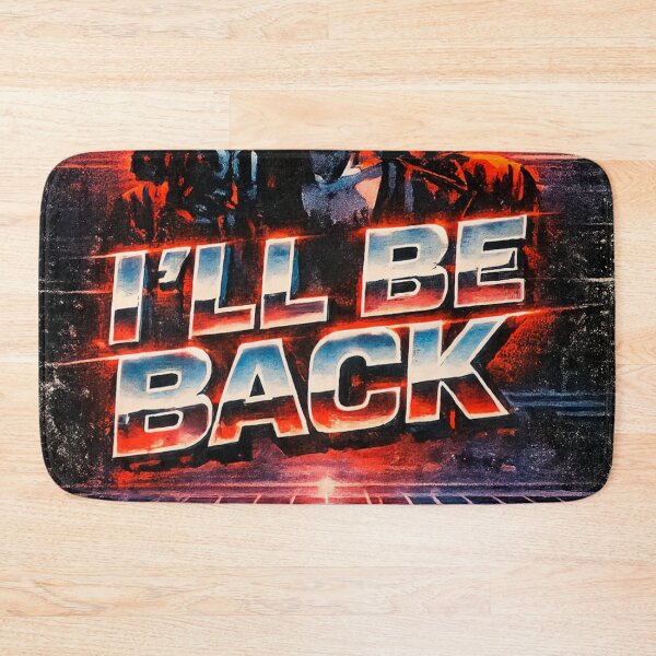 Item preview, Retro VHS Sci-Fi “I’ll Be Back” designed and sold by Vexel - Digital Armor.