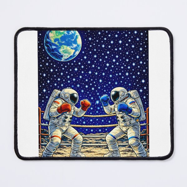 Item preview, Cosmic Boxing Match Under Earthlight designed and sold by DoronB.