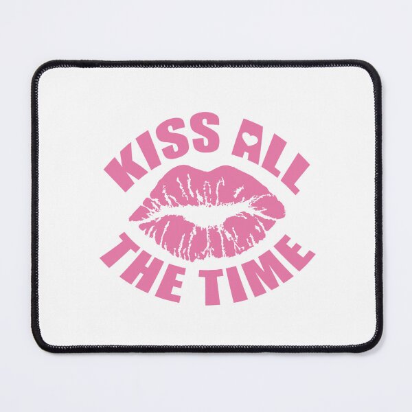 Item preview, kiss all the time - pink designed and sold by Erika Nissen.