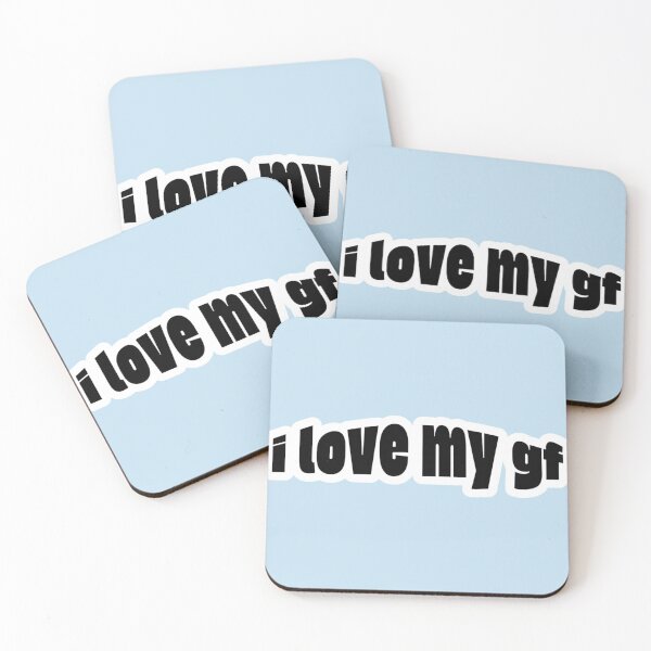 Item preview, I Love My Girlfriend GF  designed and sold by Studio Sonders.