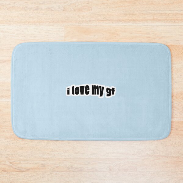 Item preview, I Love My Girlfriend GF  designed and sold by Studio Sonders.