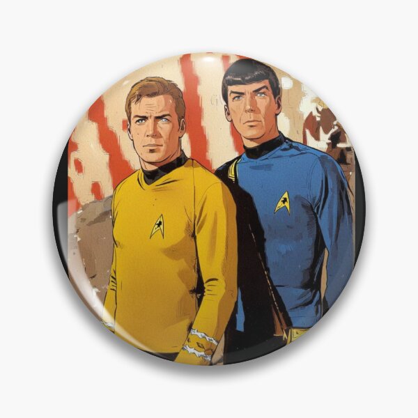 Item preview, Captain Kirk and Mr. Spock designed and sold by sid1802.