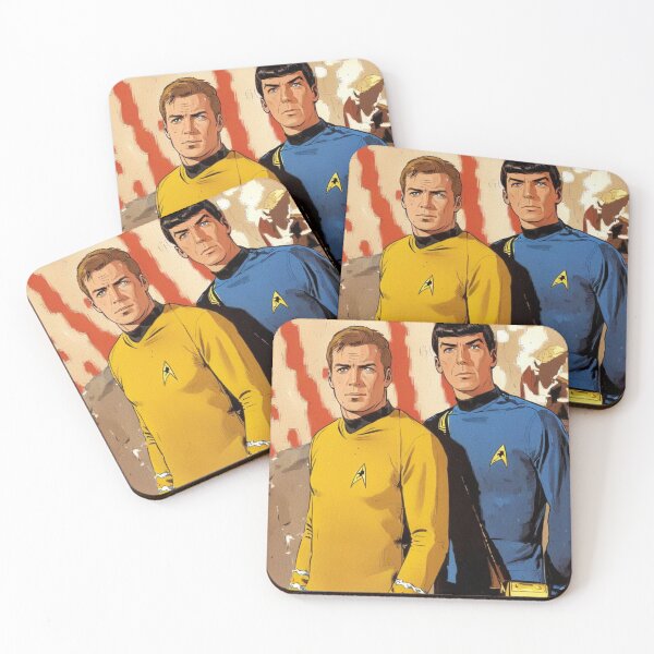 Item preview, Captain Kirk and Mr. Spock designed and sold by sid1802.