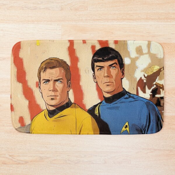 Item preview, Captain Kirk and Mr. Spock designed and sold by sid1802.