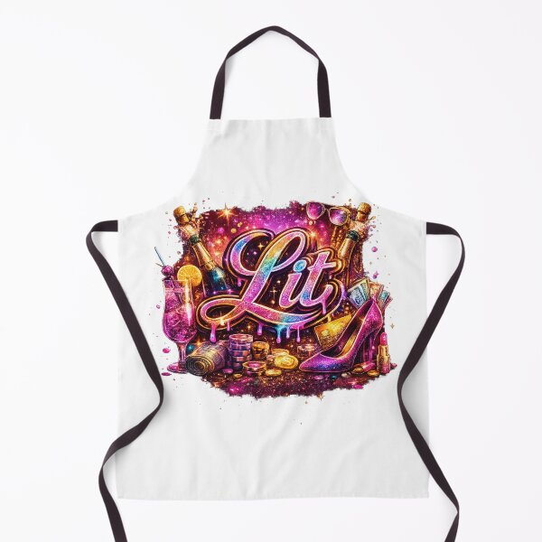 Item preview, Lit Women Sexy Colorful Party Vibes Drip Glam Tee designed and sold by garlandalfo.