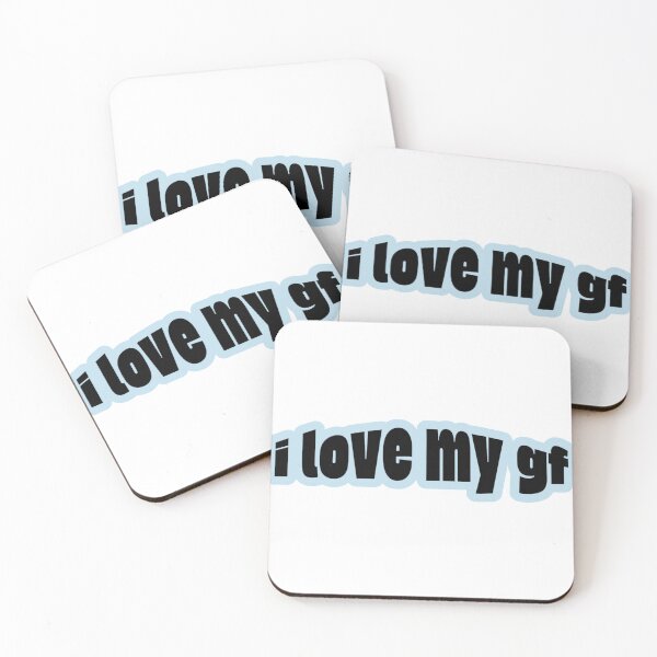Item preview, I Love My Girlfriend GF  designed and sold by Studio Sonders.