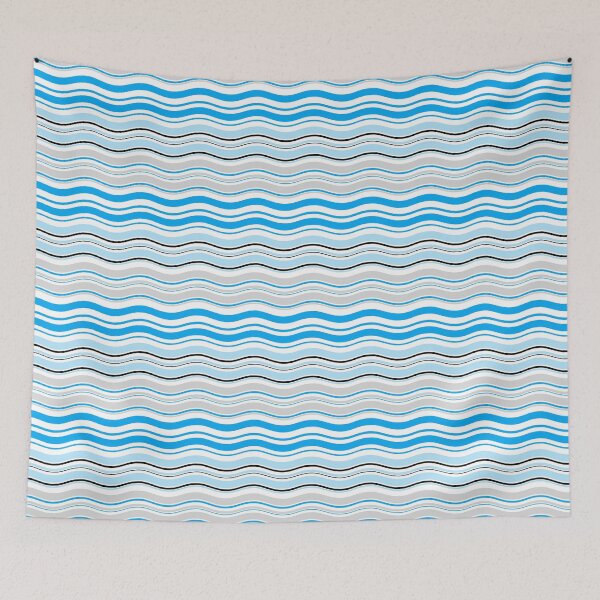 Item preview, Life in Blue Waves – Ocean-Inspired Art Print designed and sold by Giota29.