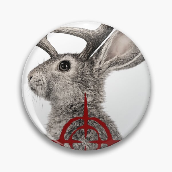 Item preview, CROSSHAIRS OF FOLKLORE ~jackalope, target designed and sold by bipsybutton.