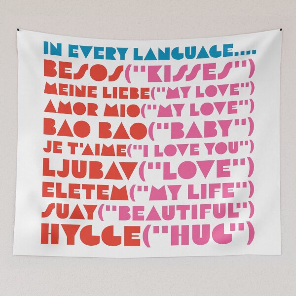 Item preview, in every language...<3 designed and sold by cadetgallery.