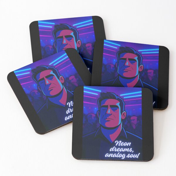 Item preview, neon dreams, analog soul designed and sold by JI-PIXEL-PLACE.