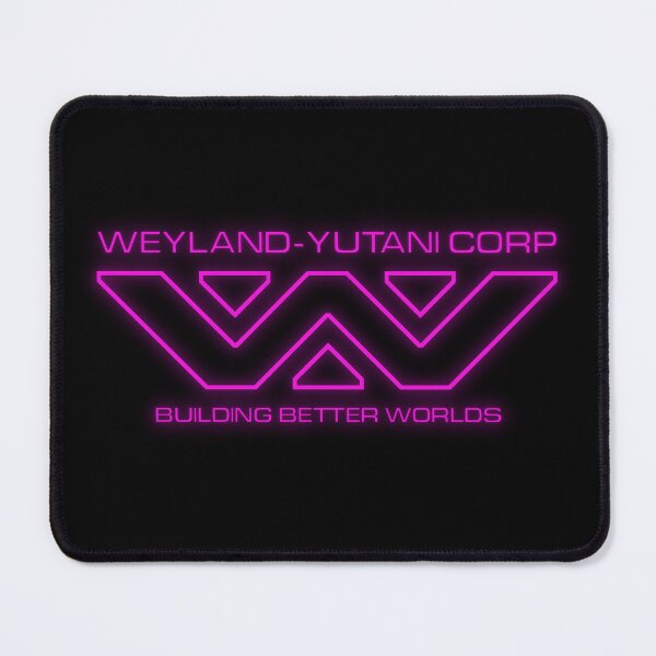Item preview, Alien Weyland Yutani Corp Purple Neon Logo designed and sold by Power Up Prints.