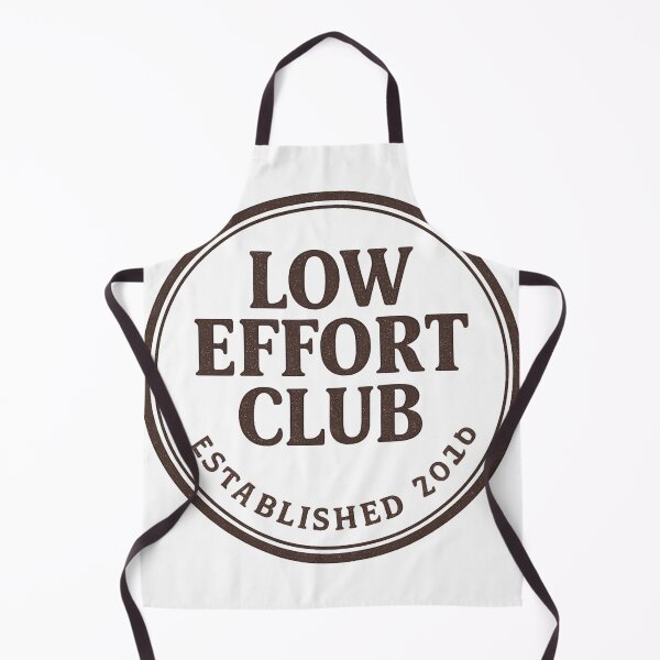 Item preview, Low Effort Club – Retro Stamp Logo designed and sold by VibeNationArt.