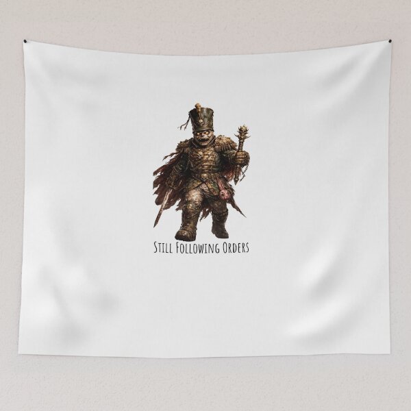 Item preview, Toy Soldier Warlord – Still Following Orders | Childhood Comfort Turned Nightmare designed and sold by DigiWoosh.