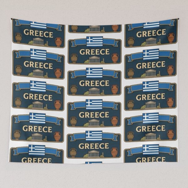 Item preview, Greek Culture & Achievements | Hellenic Greece Country Symbols designed and sold by Based History.