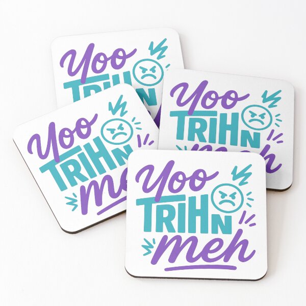 Item preview, Yoo Trihn Meh – Funny Attitude Phrase Design with Bold Street Style designed and sold by SoulThread Studio.