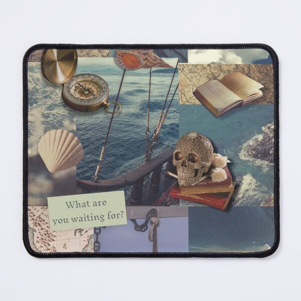 Item preview, Oceancore/Piratecore Aesthetic Collage [Portrait] designed and sold by Jleafshop.