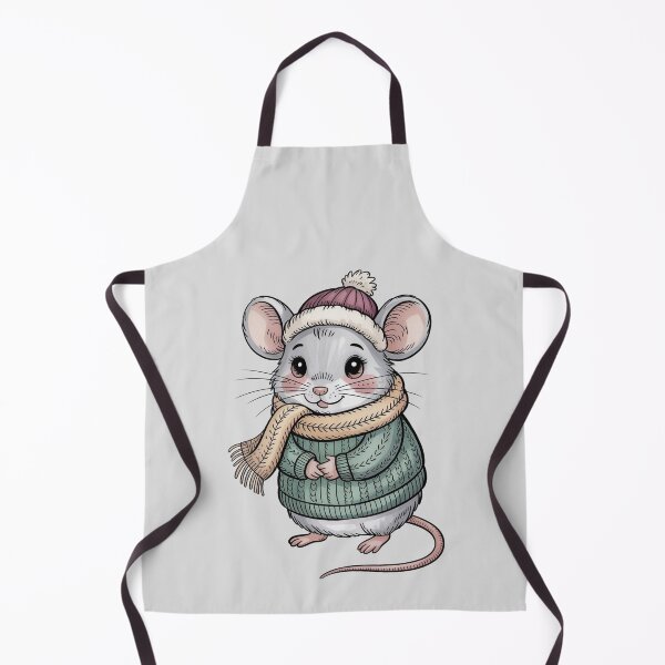 Item preview, Cozy Winter Mouse Illustration – Cute Storybook Animal Art designed and sold by WikaKowalczyk.