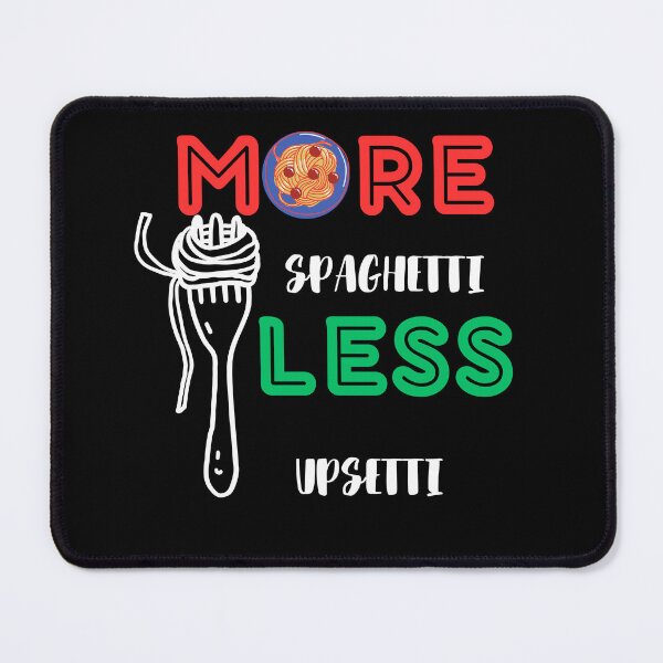 Item preview, Italy Cook. More Spaghetti Less Upsetti T-shity designed and sold by Gajabuu.