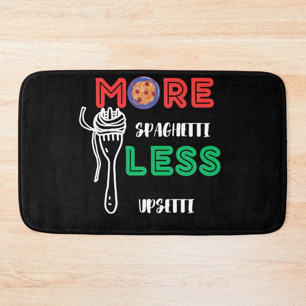 Item preview, Italy Cook. More Spaghetti Less Upsetti T-shity designed and sold by Gajabuu.