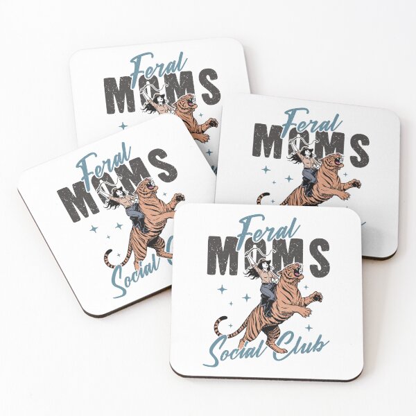 Item preview, Feral moms social club  designed and sold by Zedeldesign.