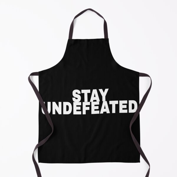 Item preview, Stay Undefeated Motivational Mindset Quote designed and sold by Mikidesign1988.