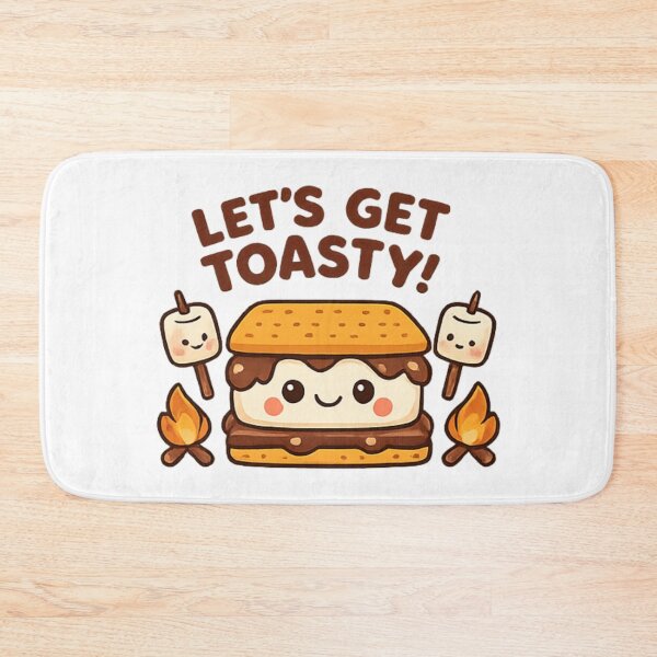 Item preview, Cute Smiling S’more by Campfire Night designed and sold by TrendlyStudio.