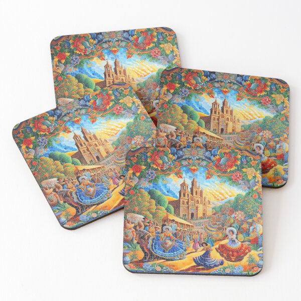 Item preview, Colorful Talavera Mosaic Mural designed and sold by TinCatOutPost.