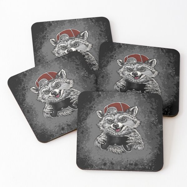 Item preview, The raccoon will beat you! designed and sold by GraczArtworks.