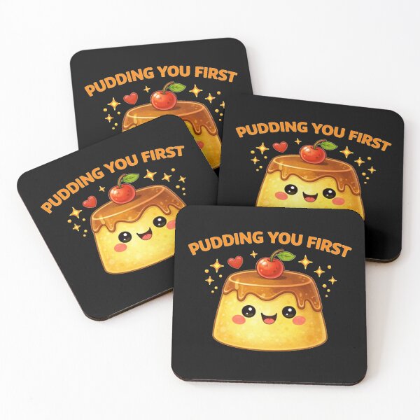 Item preview, Pudding You First Cute Dessert Pun Shirt – Funny Sweet Gift designed and sold by Papier Atelier Art.