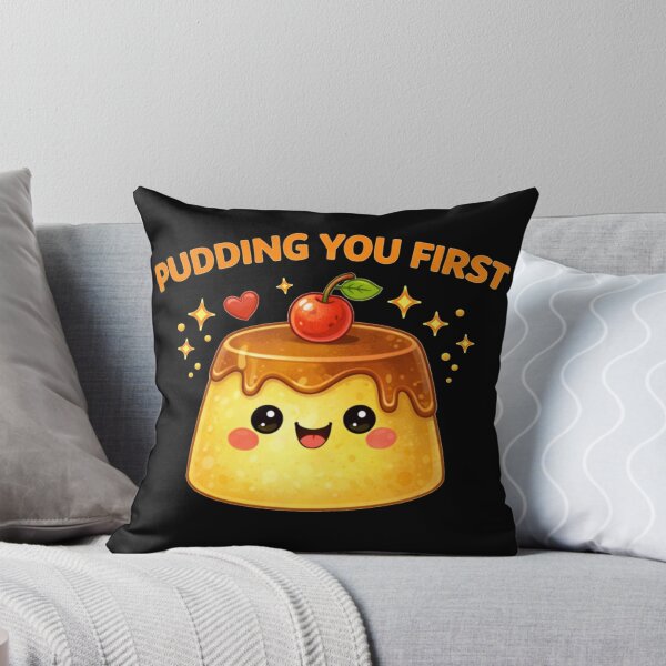 Item preview, Pudding You First Cute Dessert Pun Shirt – Funny Sweet Gift designed and sold by Papier Atelier Art.