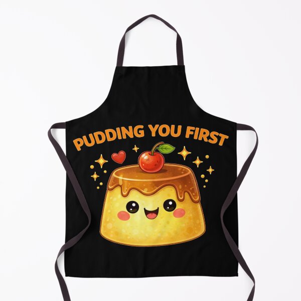 Item preview, Pudding You First Cute Dessert Pun Shirt – Funny Sweet Gift designed and sold by Papier Atelier Art.