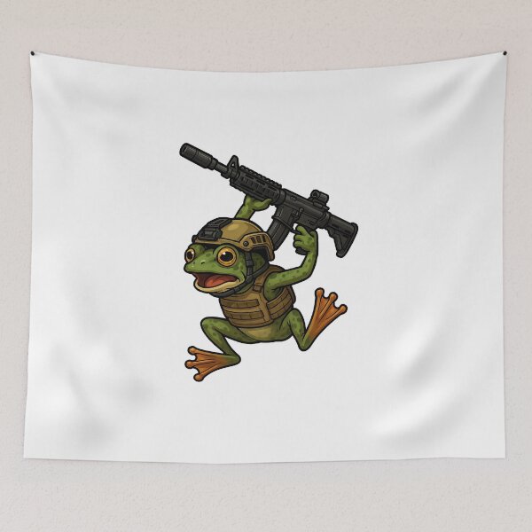 Item preview, Meme Frog designed and sold by RAWLIFEGRAPHIC.