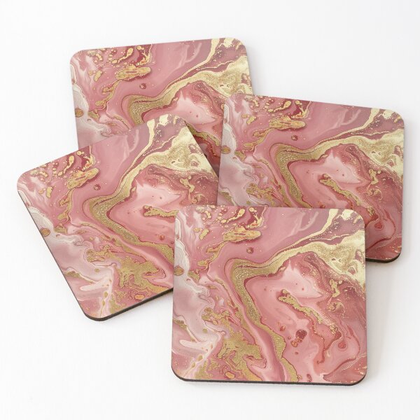 Item preview, Rose-colored marble with gold structure designed and sold by Letteraddicted.