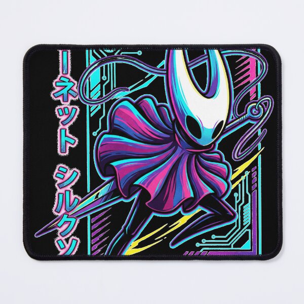 Item preview, Hollow Knight Silksong Retrowave T-Shirt | Hornet Neon Synthwave Hoodie | 80s Retro Vaporwave Gaming Merch Sticker designed and sold by Senpaiwaves.