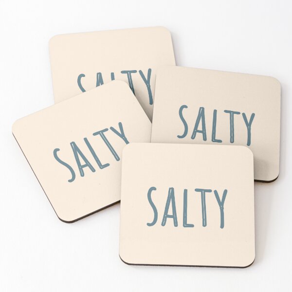 Item preview, Salty- Minimal Beach Aesthetic Ocean Word Art designed and sold by Salty Colors Studio.