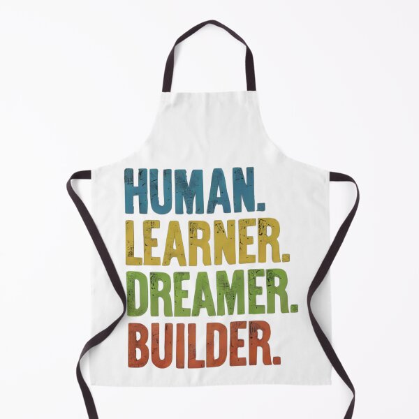 Item preview, Human Learner Dreamer Builder – Inspirational Growth Mindset Quote Design designed and sold by Be-You-Vibes.