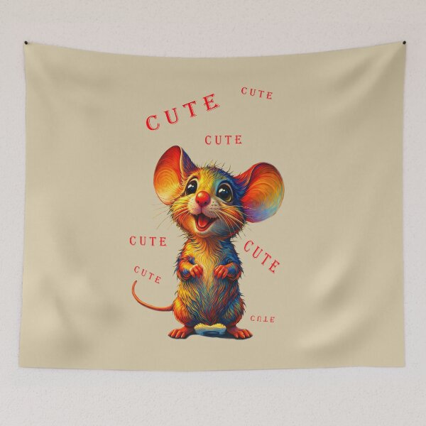 Item preview, Cute mouse art designed and sold by Natart1004.