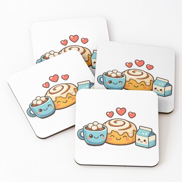 Item preview, Cozy Cinnamon Roll and Coffee Morning designed and sold by TrendlyStudio.