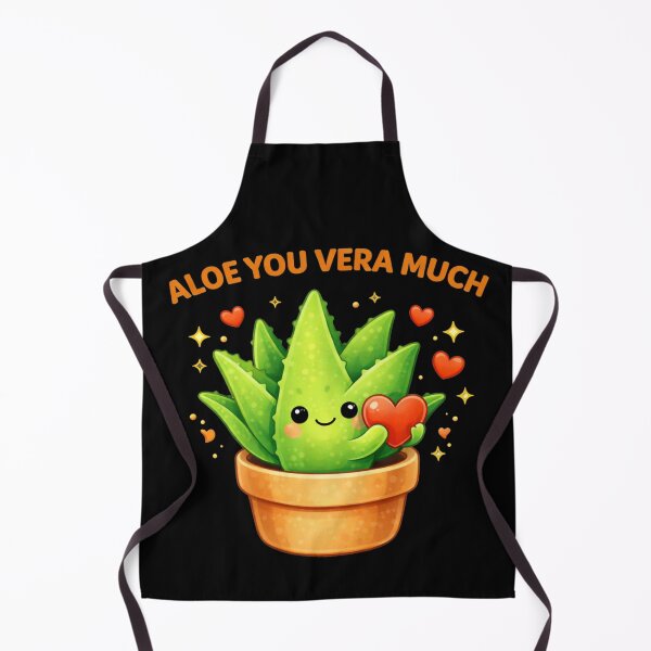 Item preview, Aloe You Vera Much Cute Plant Pun Shirt – Funny Love Gift designed and sold by Papier Atelier Art.