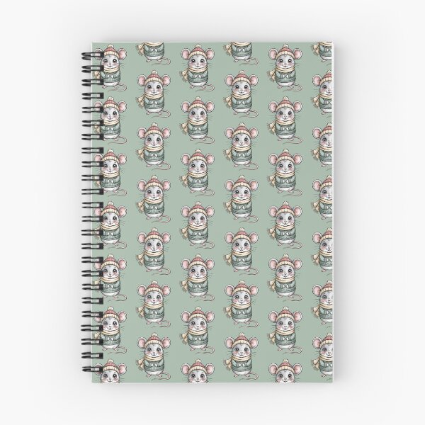 Item preview, Cozy Winter Mouse Illustration – Cute Storybook Animal Art designed and sold by WikaKowalczyk.