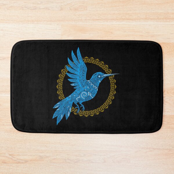 Item preview, Blue Aztec Hummingbird designed and sold by studioss76.