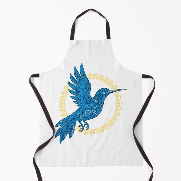 Item preview, Blue Aztec Hummingbird designed and sold by studioss76.