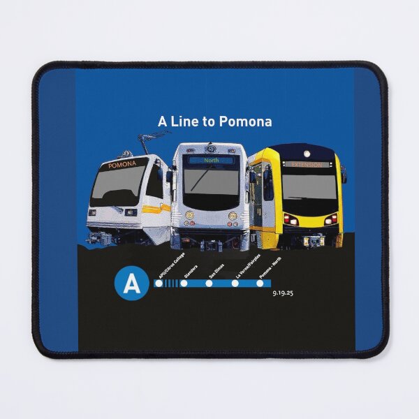 Item preview, A Line to Pomona  designed and sold by Metro Fans productions Transit Shop.