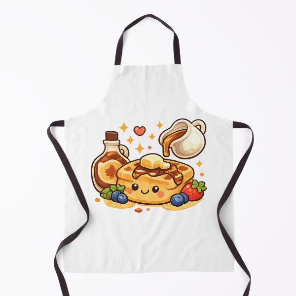 Item preview, Happy Waffles with Syrup and Berries designed and sold by TrendlyStudio.
