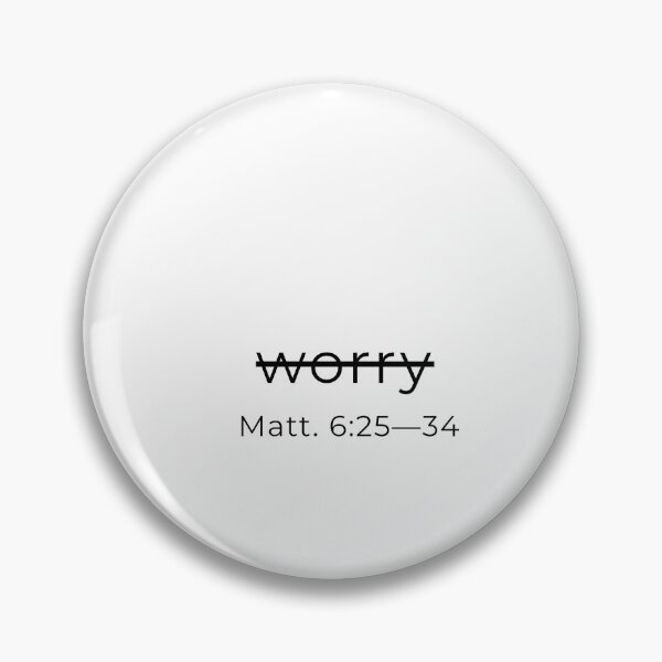 Item preview, Do Not Worry Scripture Minimal Design designed and sold by KLDWorks.