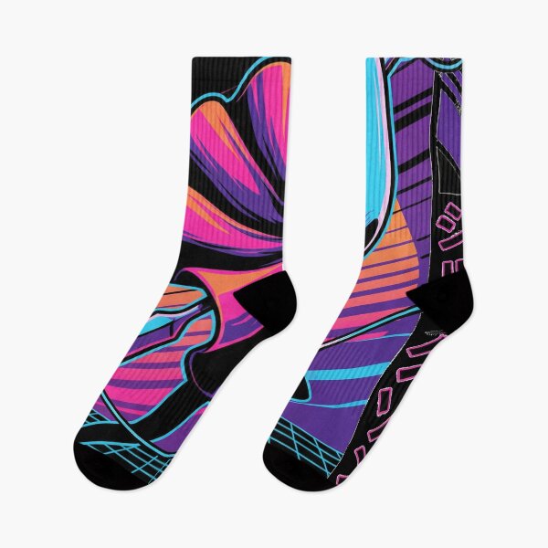 Artikelvorschau, Hollow Knight Silksong Retrowave T-Shirt | Hornet Neon Synthwave Hoodie | 80er-Jahre Retro Vaporwave Gaming Merch Aufkleber entworfen und verkauft von Senpaiwaves.